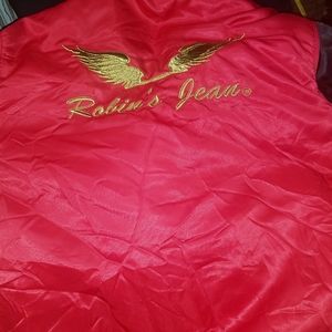 Mens Robins Jeans . Reversable bomber coat